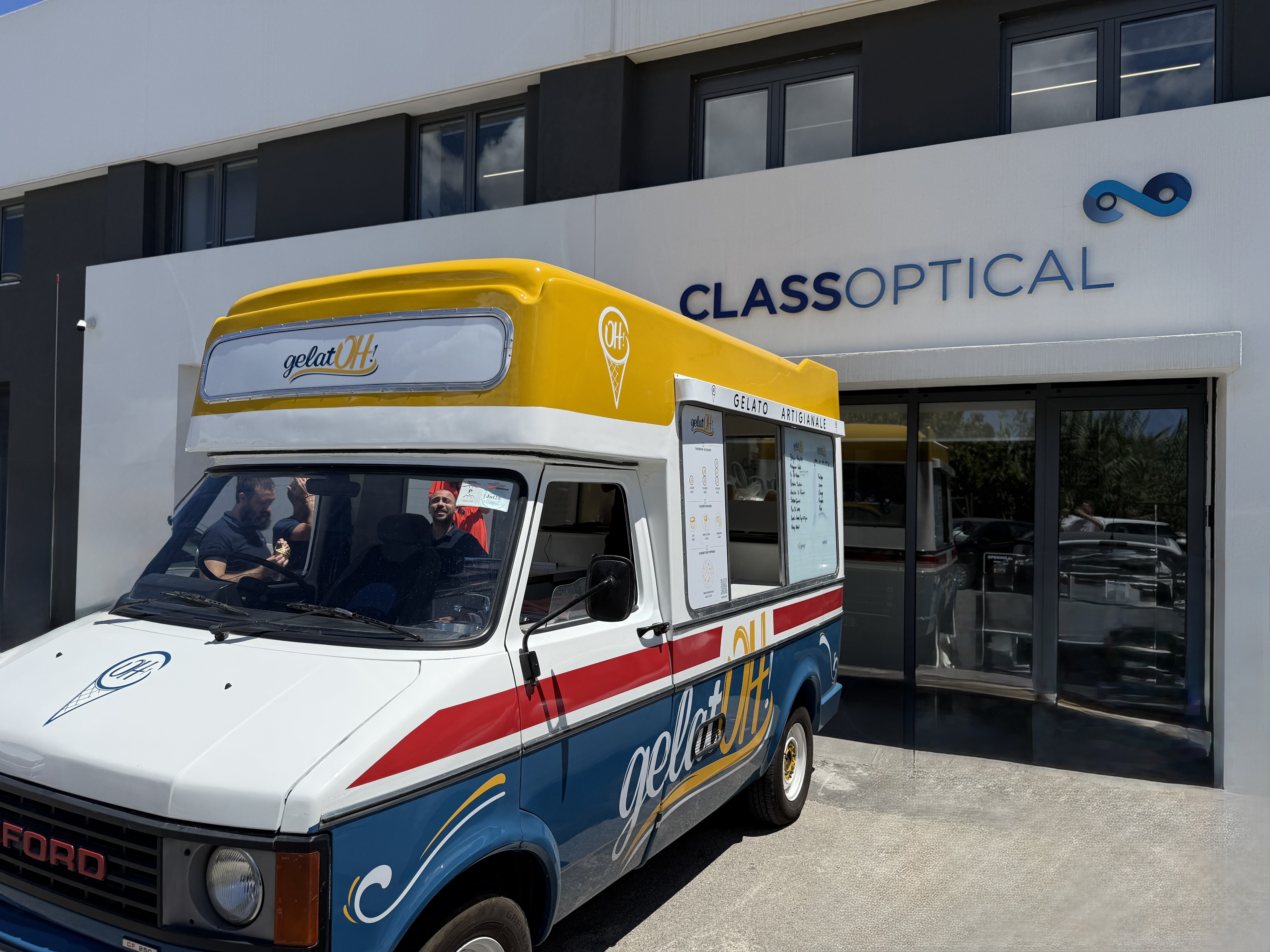 Ice Cream Van Visit: A Sweet Treat for the Team